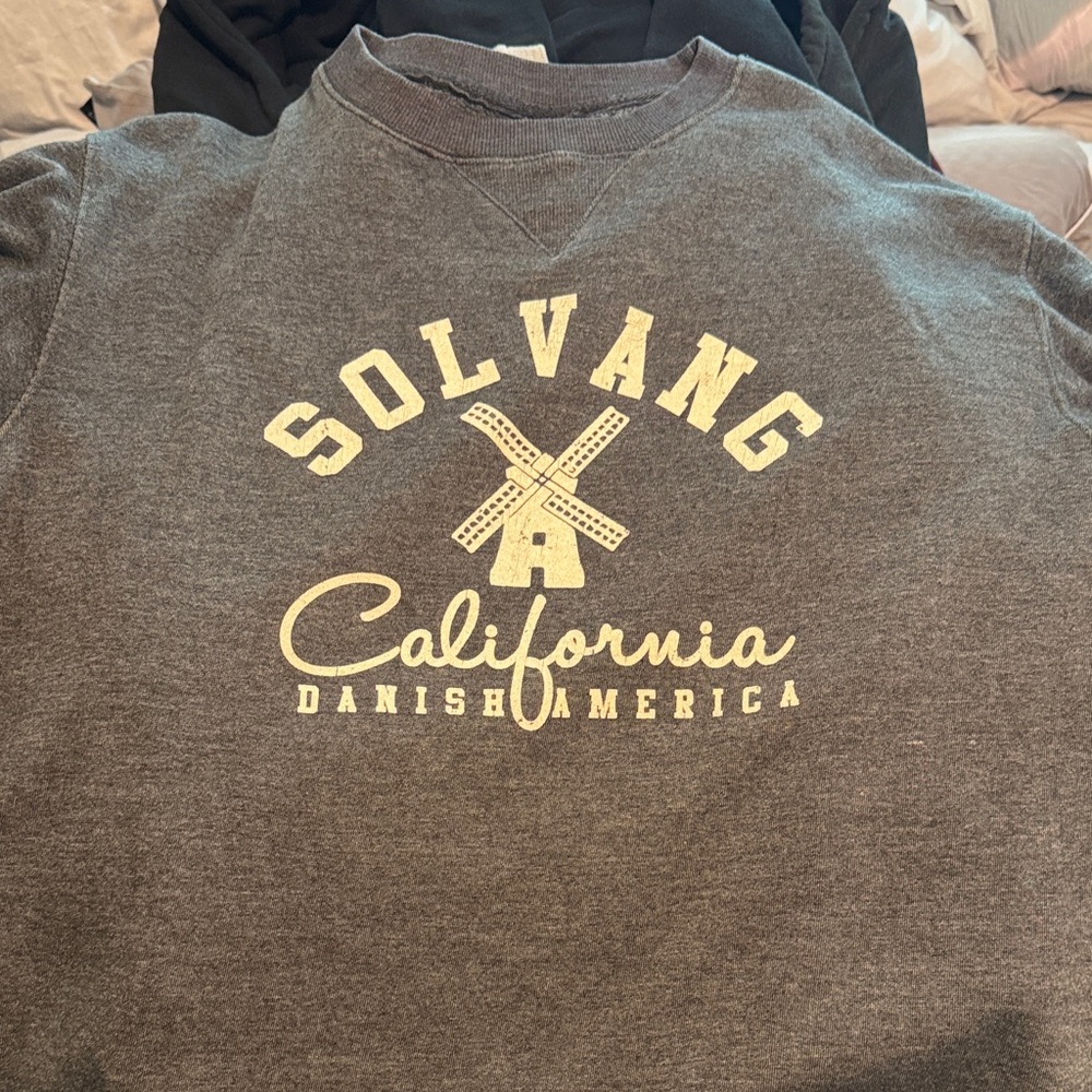 Gray Solvang California Sweatshirt